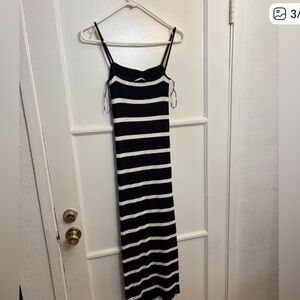 NWT Zara ribbed striped dress